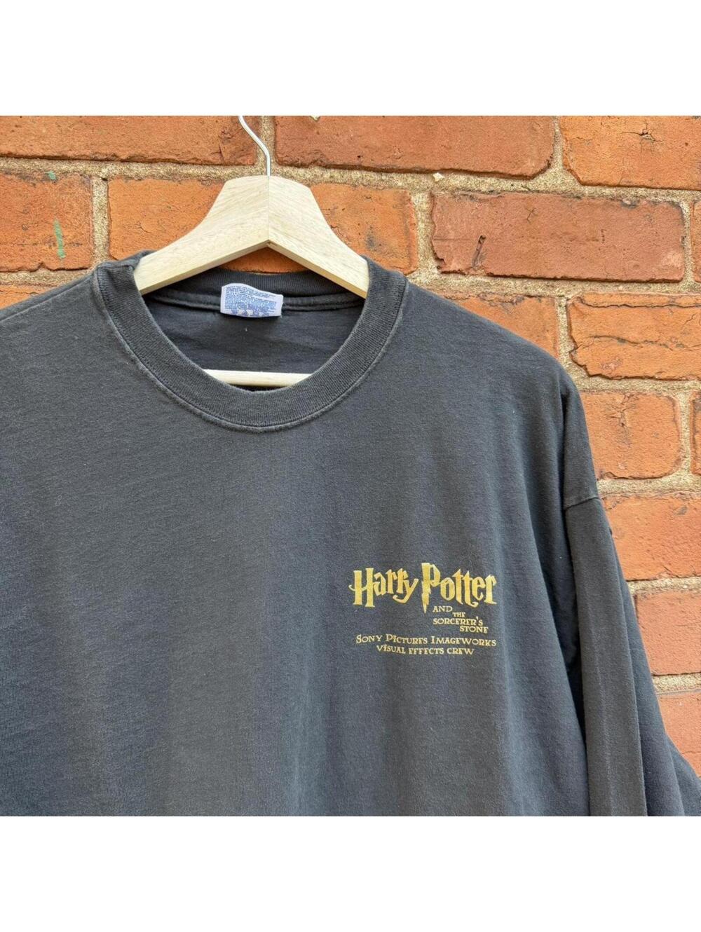 Vintage Harry Potter sorcerers stone VFX long sleeve t shirt